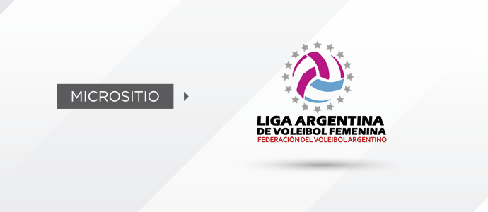 Micrositio de la Liga Argentina de Voleibol Femenina