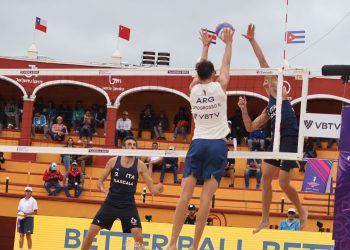 BeachVolley ¡Gallay/Churin y Capogrosso/Capogrosso, en la final del CSVP en  Cayena! SF: Gallay/Churin 🇦🇷 vs Gabi/Jullienis 2-0 (21-15…