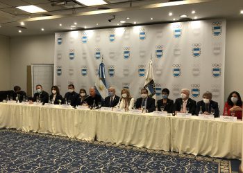 Saludo a nuevas autoridades del Comité Olímpico Argentino