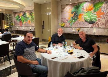 Institucional: Juan Sardo recibió al Presidente de la CSV, Marco Tullio Teixeira