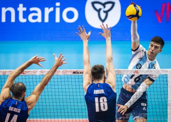 VNL: Argentina cayó ante Italia en el cierre de la Semana 1