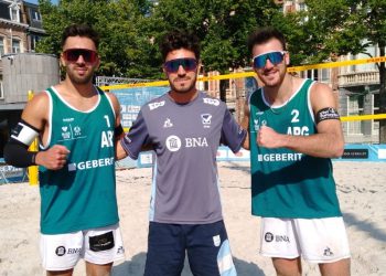 Otro título para Aveiro/Amieva, campeones del Pro Tour en Bélgica