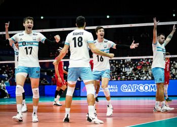 VNL 2022: Gran victoria de Argentina sobre el campeón olímpico