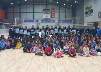 Reconocimiento a Las Panteras en Pocito en la previa del Pre Panamericano