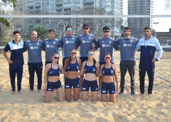 Beach Volley: Concentración de los seleccionados de base en el CeNARD