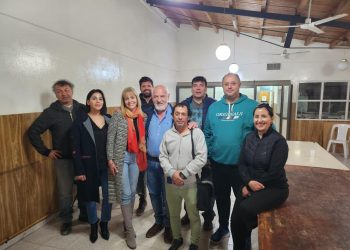 Visita institucional en Neuquén: trabajo mancomunado con los clubes, la Federación y el Gobierno provincial