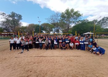 Entre Ríos ya vive el Campeonato Nacional de Beach Volley en Cerrito