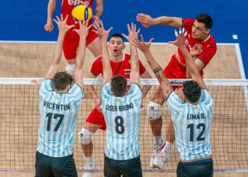 Argentina jugó en gran nivel contra Bulgaria y sumó otra victoria en la VNL