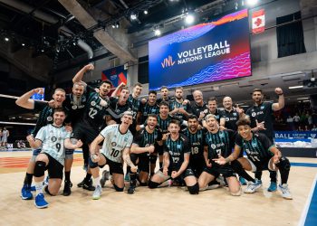VNL 2023: triunfo de Argentina en sets corridos ante Italia, el campeón del mundo