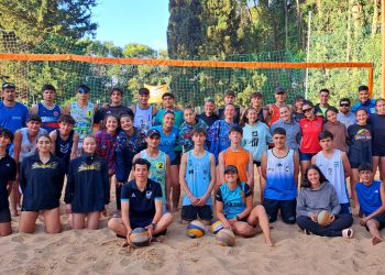 Se realizó el cuarto campus de Academias FeVA de beach volley juvenil 2023