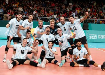 Triunfo en sets corridos de Argentina sobre Puerto Rico en el debut de los Juegos Panamericanos