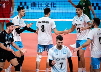 Argentina volvió al triunfo en sets corridos ante Bulgaria en el Preolímpico de China