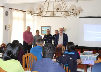 Arrancó el Curso de Árbitro Continental en Miramar con aspirantes de ocho países distintos
