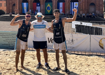 CSVP: Amieva/Sosaya, medalla de bronce en Santo Angelo