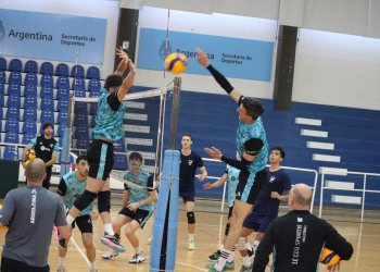 La Selección Argentina masculina arrancó sus entrenamientos en el CeNARD