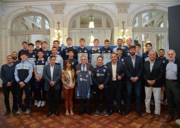 La Selección U19 entrena en Tucumán y fue recibida por el Gobernador Osvaldo Jaldo