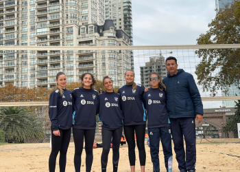 Beach volley: concentración en el CeNARD rumbo al Mundial U19 de China