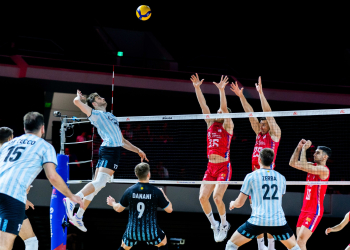 La Selección Argentina llegó a Río de Janeiro para jugar la VNL