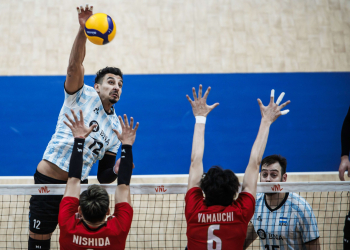 VNL: Argentina no pudo con Japón en el debut en Río de Janeiro