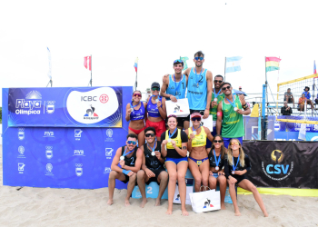 Los hermanos Capogrosso, campeones del Sudamericano en Chapadmalal