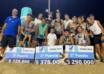 CAVP: Lombardo/Salema y De Brito/Abdala gritaron campeón en Funes