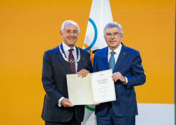 Ary Graça, condecorado con la Orden Olímpica, la máxima distinción del COI