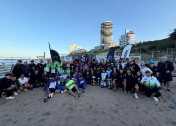 Finalizó el Campeonato Nacional de Beach en Mar del Plata