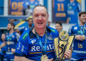 ¡Horacio Dileo y Bruno Lima, campeones del Sudamericano con el Volei Renata!