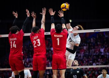 Argentina cerró la VNL con caída ante Japón