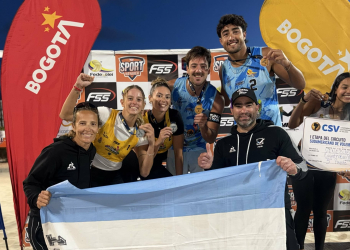 CSVP: Amieva/Bueno gritaron campeón en Bogotá y Ghigliazza/Abdala son subcampeonas